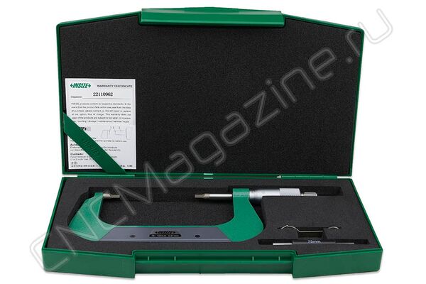 3232-100A Микрометр лезвийный МКЛ (6.5x0.75mm) 75-100 мм, 0.01 мм