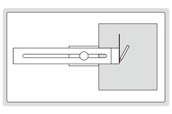 7120-300A Рейсмас нониусный 0-300 мм, 0.1 мм