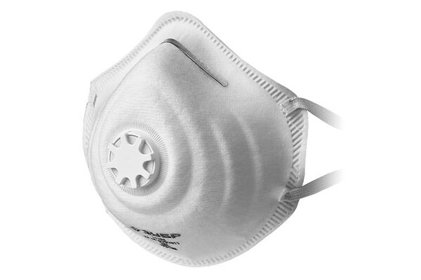 Фильтрующая полумаска коническая (Респиратор) ЗУБР ФК-99, кл. защиты FFP3, с клапаном выдоха (11163-3)