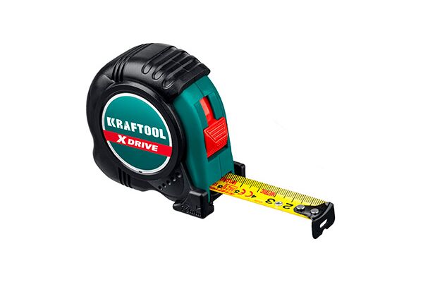 Рулетка 5 м х 19 мм KRAFTOOL X-Drive, (34122-05-19), профессиональная, ударостойкий корпус
