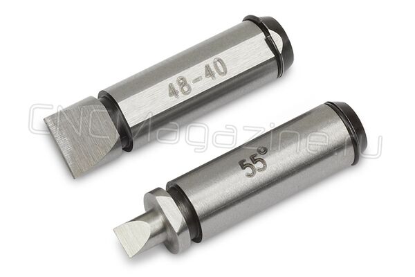 7381-T22 Cменные наконечники для измерения резьбы, 55°, 48-40 TPI