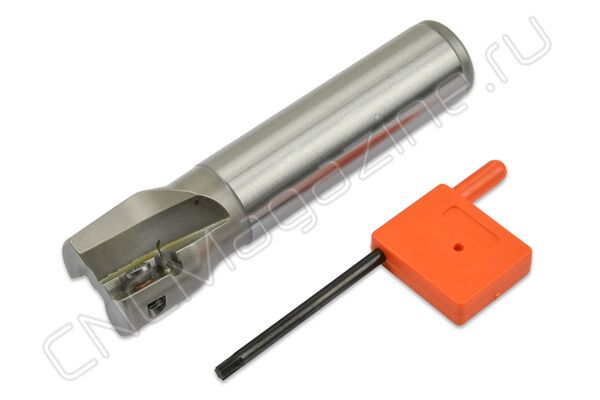 NC-AP16-D25-C20-L100-Z02 фреза концевая со сменными пластинами