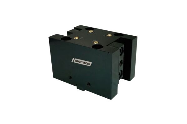 BMT55-OD25D-65 двойной держатель для инструмента, стационарный, наружный, радиальный BRIGHT-TOOLS