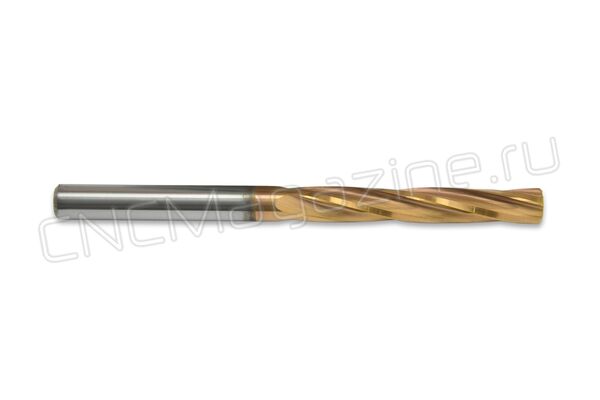Развертка машинная спиральная твердосплавная CR4-3.1x25x50 Z=4 PMK105 ц/х