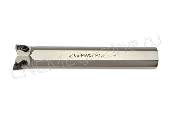 S40S-MW08-R1.5 державка расточная комбинированная