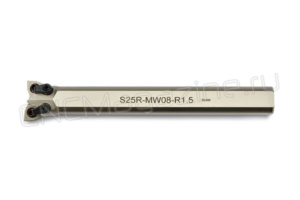 S25R-MW08-R1.5 державка расточная комбинированная