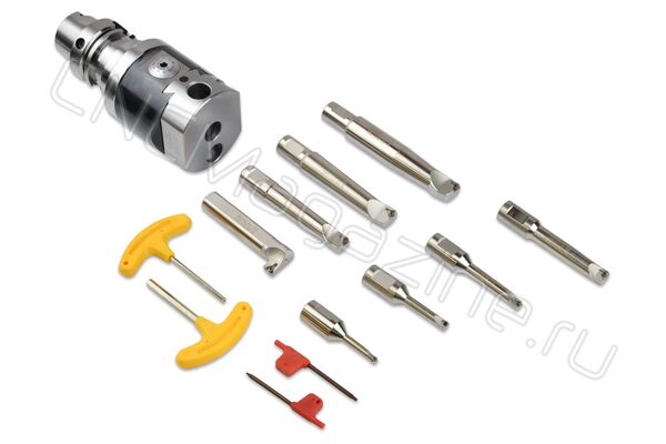 HSK63A-NBH2084SET чистовая расточная система (набор) BRIGHT-TOOLS