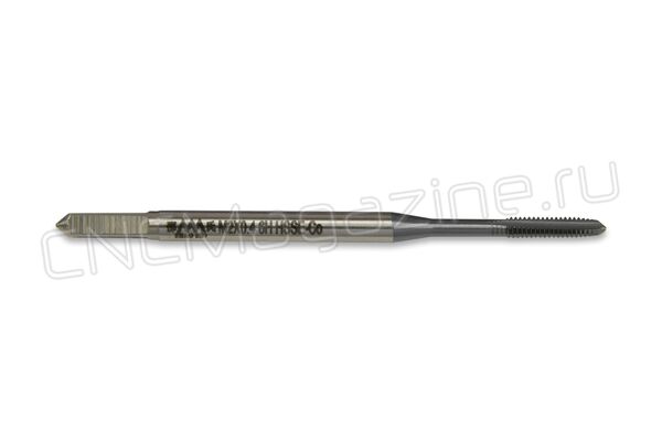 SA812001 Метчик M2x0.4 HSSE-Co 6H DIN371 с прямой канавкой TiCN