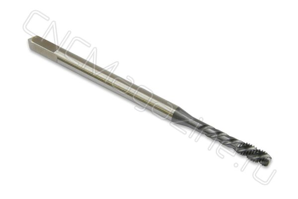 SA512701 Метчик M3x0.5 LH HSSE-Co 6H DIN371 со спиральной канавкой левый TiCN