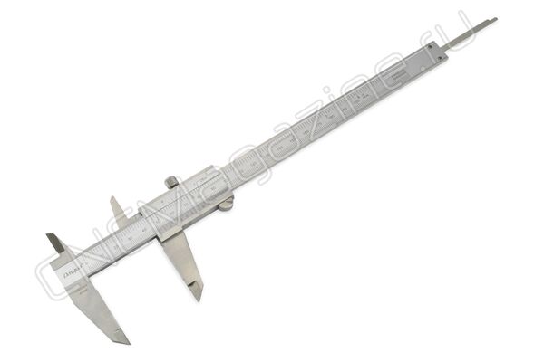 1120-3120-A Штангенциркуль ШЦ нониусный с цельной рамкой 0-200 мм / 0-8", 0.05 мм / 1/128", губки 50 мм