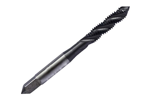 Метчик 1/4"-20 UNC HSS-E 6H спиральная канавка 38°, TiAlN (TA02UNC014)