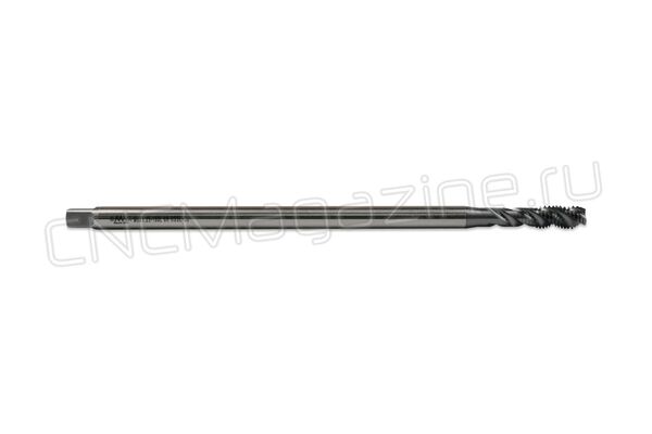 SA512007-LS Метчик M8x1.25 HSSE-Co 6H DIN371 со спиральной канавкой и длинным хвостовиком TiCN