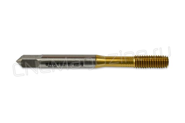 SC713007 RH7 (M6x1) Метчик-раскатник с канавкой HSS-PM TiN