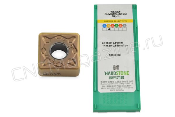 SNMG120412-BM WS7225 пластина для точения