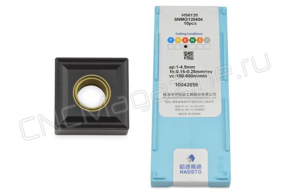 SNMG120404 HS6120 пластина для точения