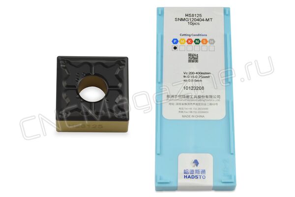 SNMG120404-MT HS8125 пластина для точения
