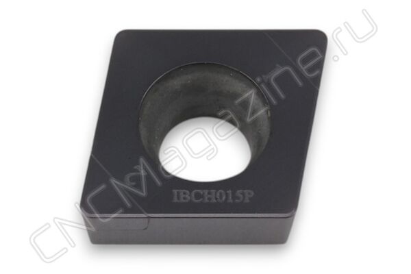 CCGW060204L-2 IBCH015P пластина для точения с двумя напайками PCBN