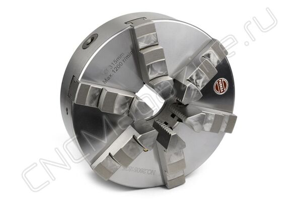 Шестикулачковый токарный патрон K13-315 FUERDA