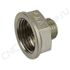 Переходник ВН-НР с резьбы 1/2" на 1/4" для магнитного основания для трубок СОЖ