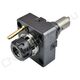 BMT45-DA45-25 Осевой приводной цанговый блок, внеш. охл